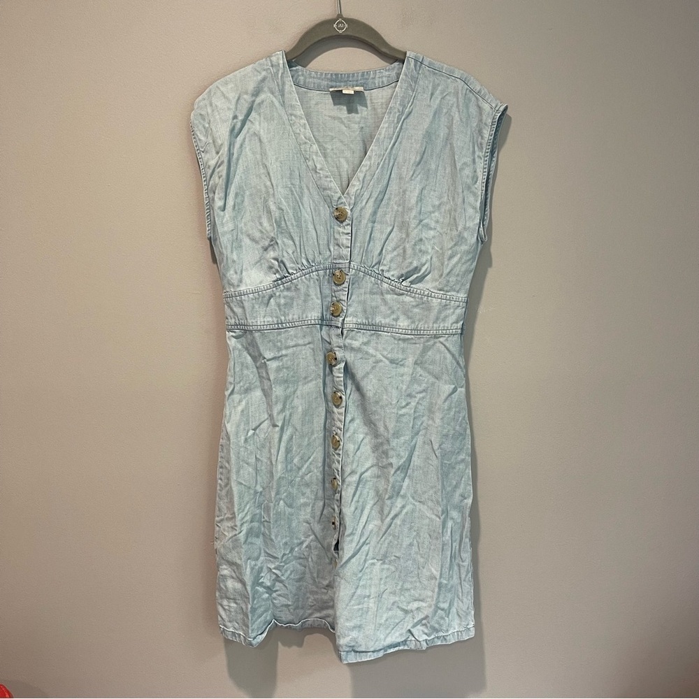 Loft Chambre Button-Down Dress